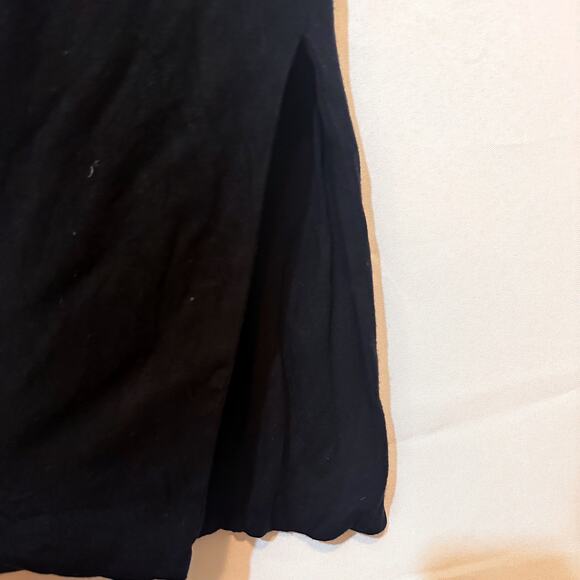 3 FOR $50! 🎁 AMOUR VERT Black Miley Softest Dream Knit Midi T-Shirt Dres… - Picture 5 of 7